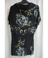 95ss yohji yamamoto femme vintage 花プリントカットソー FB-T13-235