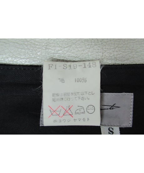 97aw yohji yamamoto femme vintage サイドスリットタイトスカート FI-S19-148