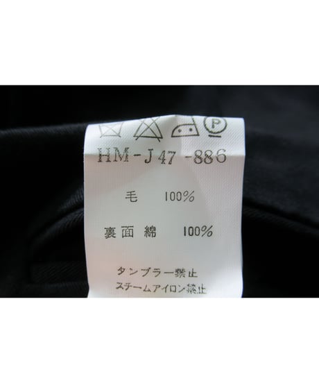 yohji yamamoto pour homme リバーシブル シンプルジャケット（HM-J47-886）