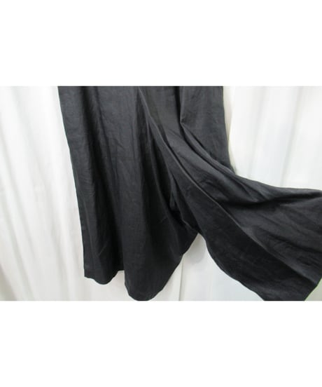 05ss yohji yamamoto femme 麻 変形デザイン サルエルパンツ（FY-P13-301）
