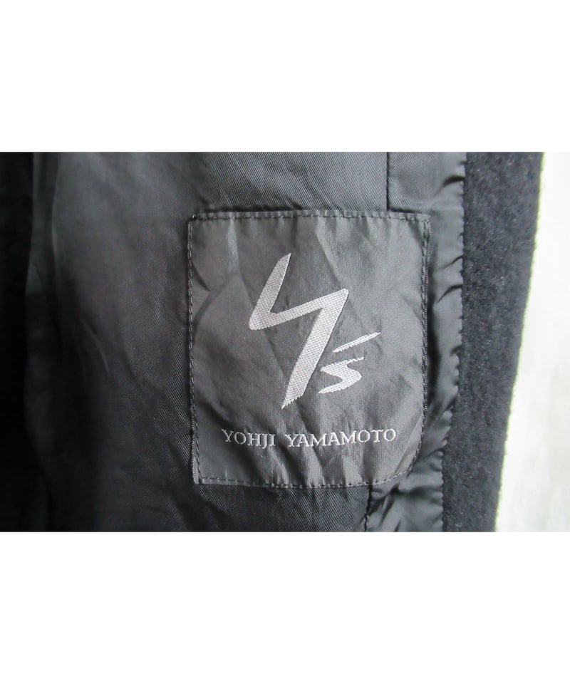Y’s YOHJI YAMAMOTO ジャケット　変形 Y's ワイズ 変形 ジャケット 2 チャコールグレー COMPOSITION SEE