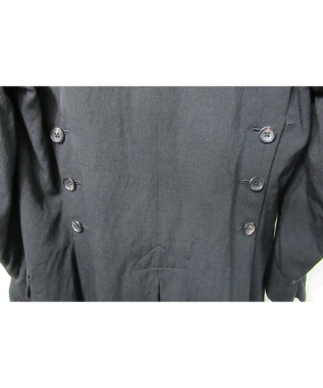 05aw yohji yamamoto pour homme デザインロングコート（HN-C10-104）