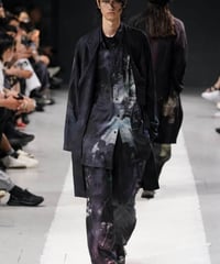 2024SS yohji yamamoto pour homme プリントワイドパンツ（HS-P41-816）
