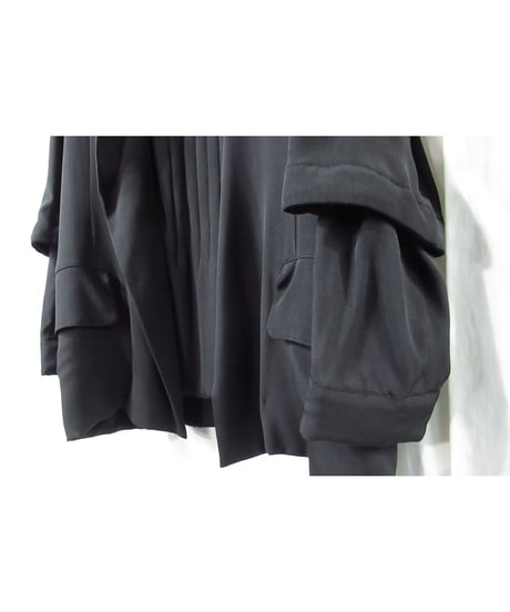 03aw yohji yamamoto femme ボタンレス レイヤードデザインジャケット（FU-J41-426）