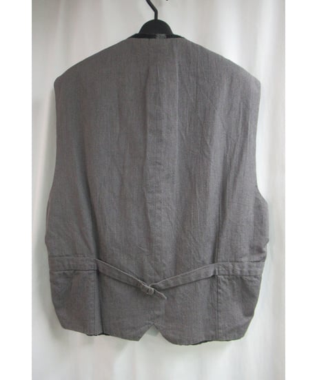 AD1994 COMME des GARCONS HOMME PLUS 縮絨 タータンチェックベスト PV-040020