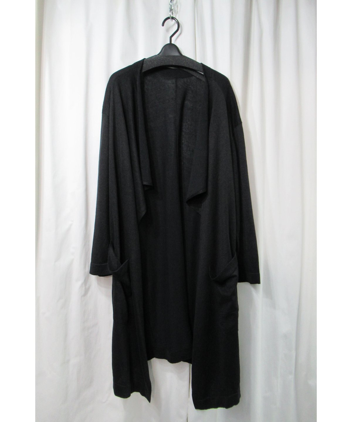 Y's yohji yamamoto ボタンレス パチポケットデザイン ロング Y's yohji yamamoto ボタンレス パチポケットデザイン ロング