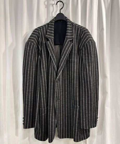 1980's yohji yamamoto pour homme vintage ストライプジャケット（H-J-134xxx）