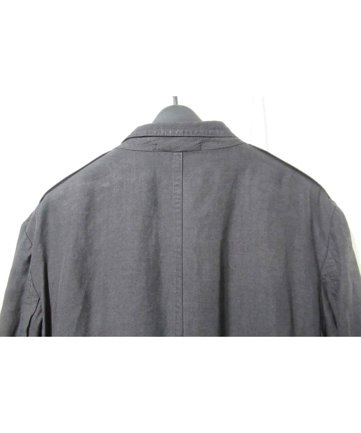 04ss yohji yamamoto pour homme 麻 ステッチデザインジャケット（