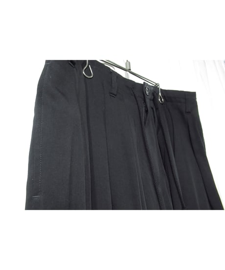 19aw BLACK Scandal yohji yamamoto pour homme 16タック バルーンパンツ（HC-P80-223）