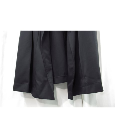 96aw yohji yamamoto femme vintage ベルトデザイン ボタンレスロングコート（FG-C10-106）