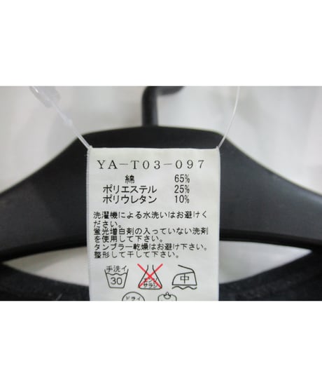 Y's yohji yamamoto グレー シンプルカットソー YA-T03-097