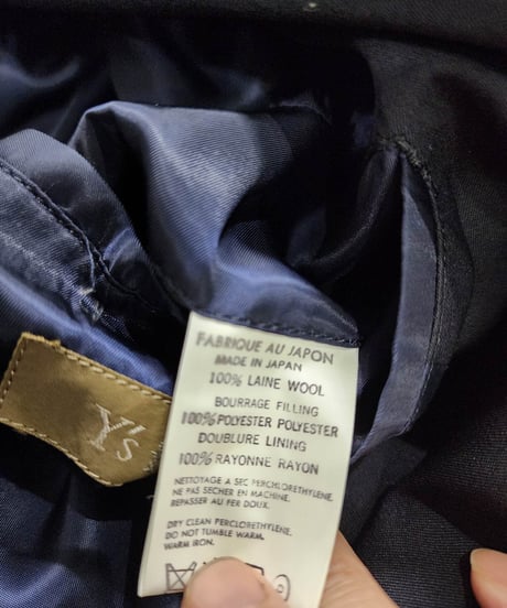 Y's for men  紺デザインセットアップスーツ （MS-J11-105）