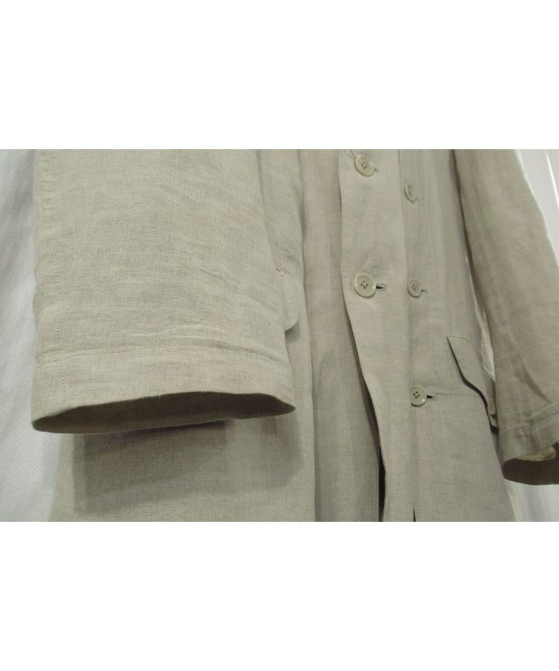 yohji yamamoto pour homme 21ss リネンコート yohji yamamoto pour homme 21ss リネンコート