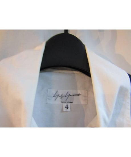 15aw yohji yamamoto pour homme ３枚襟デザインブラウス HY-B07-802
