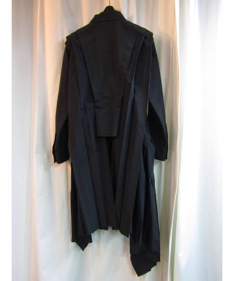 17aw 新品 yohji yamamoto femme プリーツデザインアシメジャケット FK-J05-901