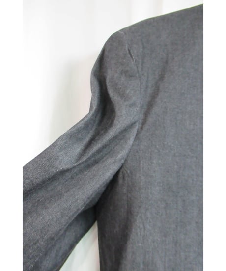 80's COMME des GARCONS HOMME PLUS vintage 変わりボタン ノーカラージャケット PJ-11030S