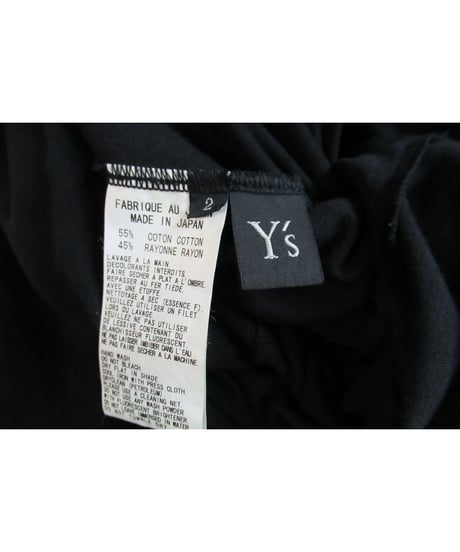 Y's yohji yamamoto アシメトリーデザインワンピース YP-T49-250