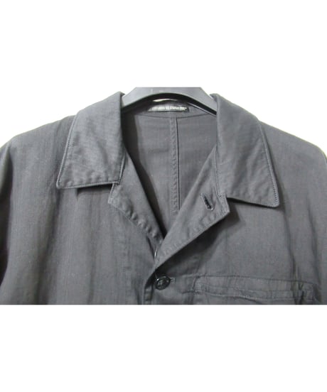 2017AW yohji yamamoto pour homme バックロゴプリント コットンブルゾン（HK-Y99-004）