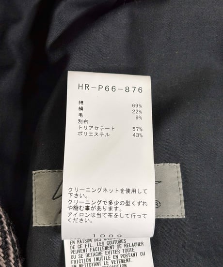 2020AW yohji yamamoto pour homme ラップパンツ（HR-P66-876）