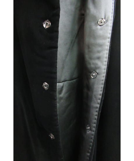 レア 希少 yohji yamamoto +noir ベルベット 中綿入りロングドレス NT-D06-807