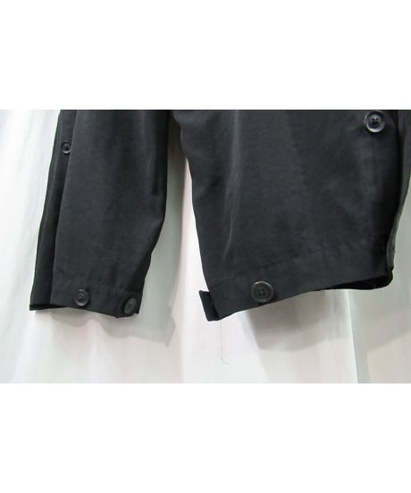 17ss yohji yamamoto pour homme  多釦 アシメリーデザインパンツ（HD-P60-500）