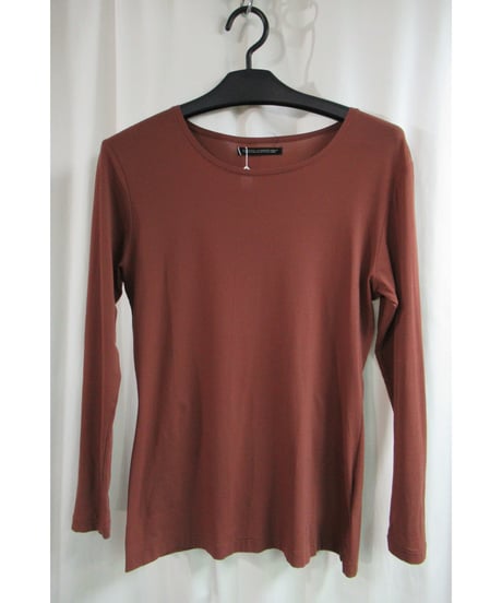 97ss yohji yamamoto femme vintage 茶 シンプルカットソー FU-T23-630