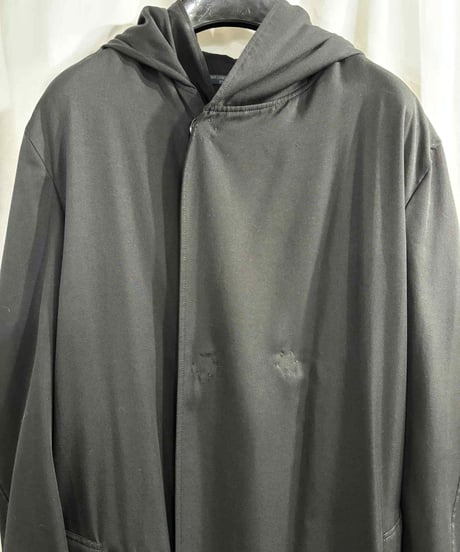 2021SS REGULATION yohji yamamoto MEN フード付きロングコート（HD-C14-240）
