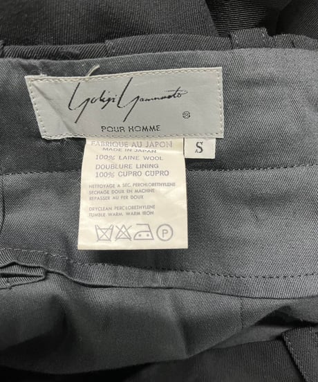 1990SS yohji yamamoto pour homme セットアップスーツ（H-ST-024xxx）