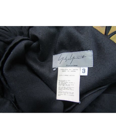 14ss yohji yamamoto POUR HOMME 裾ゴムシャ バルーンパンツ HG-P20-100