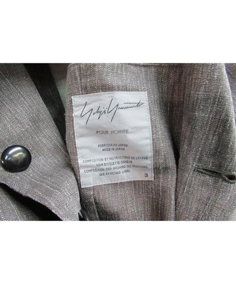 05ss yohji yamamoto pour homme ダブルボタンデザインジャケット HY-J28-346