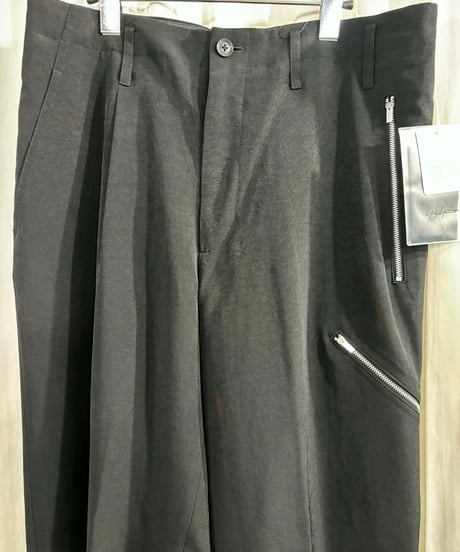 未使用 2019SS yohji yamamoto pour homme ファスナー付きパンツ（HH-P64-540）