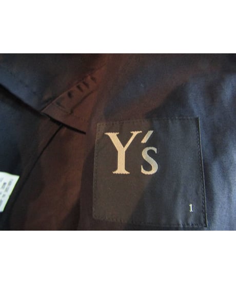 Y's yohji yamamoto バックポケットデザインショートジャケット YZ-J18-007