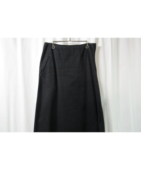 Y's yohji yamamoto 裾アシメトリ―フレアスカート YF-S04-050