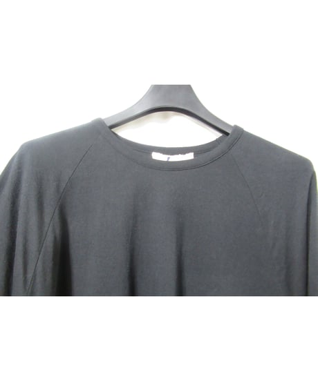 Lazy yohji Yohji Yamamoto +noir バックブリントデザイン ラグランスリーブカットソー（NK-T03-075）