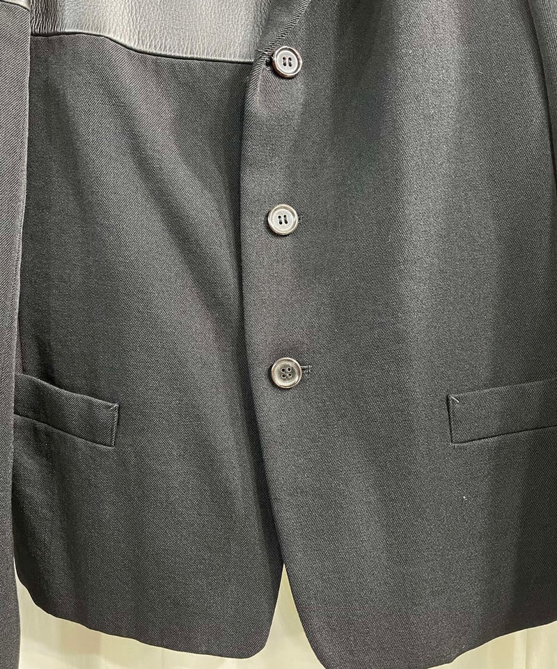 2002AW yohji yamamoto femme 鹿革切替ジャケット（FM-J29-81