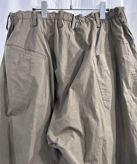 2022SS yohji yamamoto pour homme ワイドパンツ（HG-P22-016）