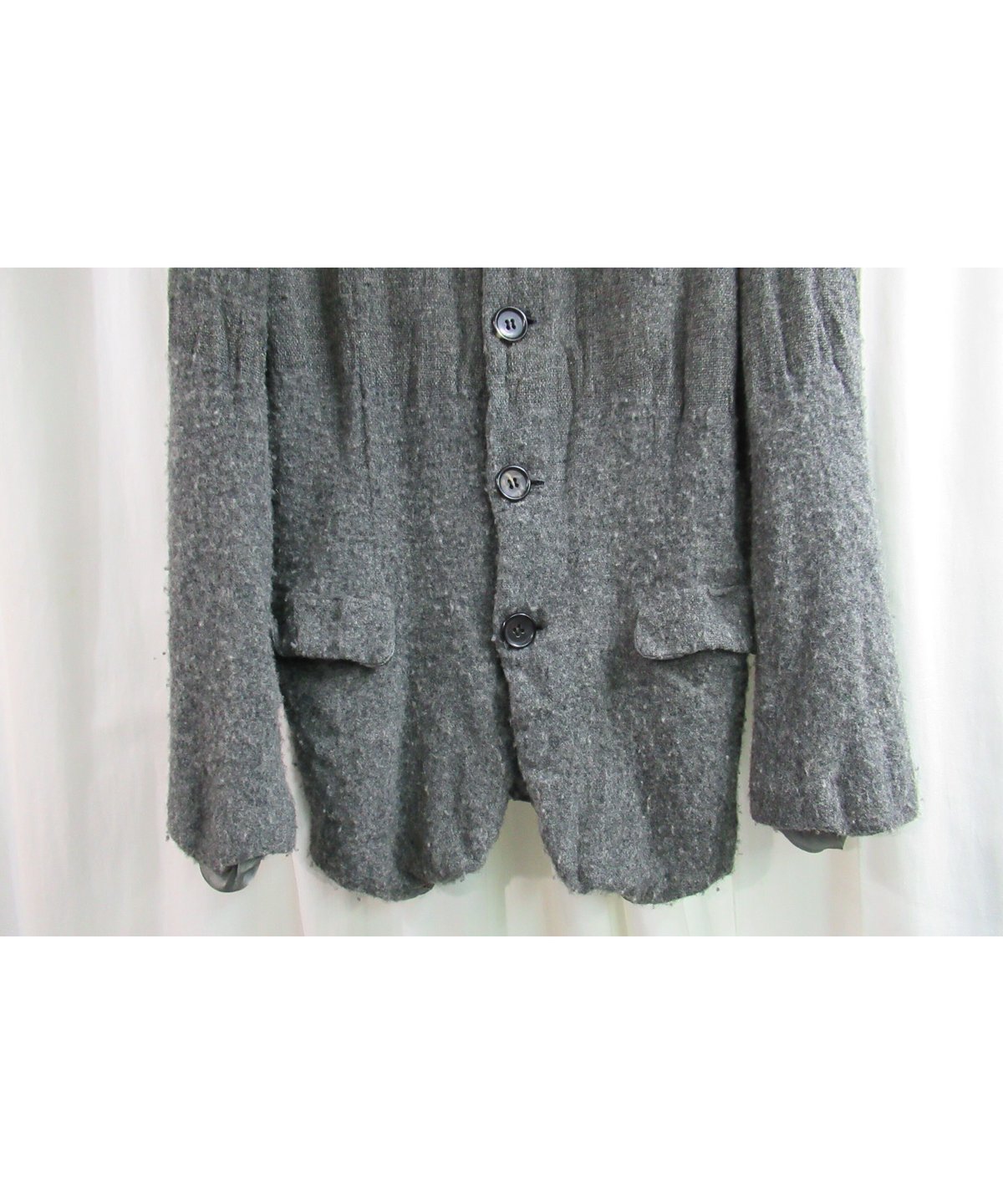 AD1994 COMME des GARCONS HOMME PLUS グレー 縮絨期 切替え