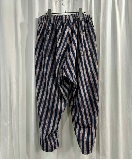 2018SS yohji yamamoto pour homme ストライプパンツ（HW-P37-016）