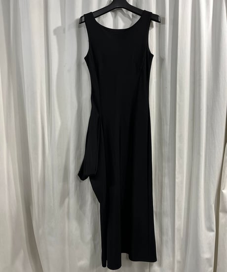 2001SS yohjiyamamoto +NOIR ノースリーブワンピース（NX-D04-132）