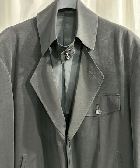 2023SS yohji yamamoto pour homme ロングジャケット（HZ-J78-507）