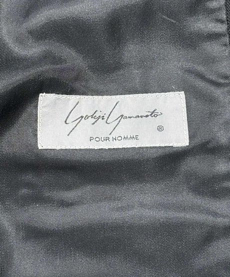 1980's yohji yamamoto pour homme vintage 丸文字ロゴ ベスト（H-V-205xxx）