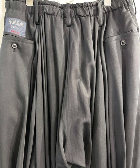 2022SS REGULATION yohji yamamoto MEN カラスパンツ（HG-P04-240）
