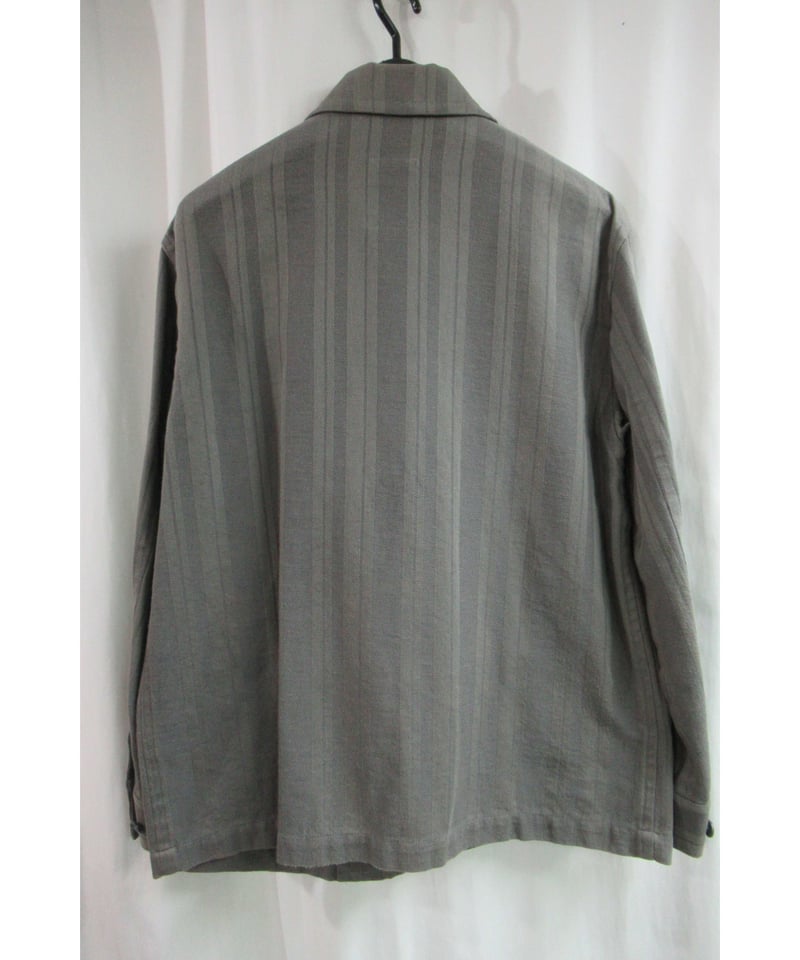 LIMI feu yohji yamamoto ストライプショートジャケット LM-J09-0
