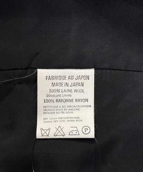 1998SS yohji yamamoto femme vintage ボタン無しジャケット（FI-J07-103）