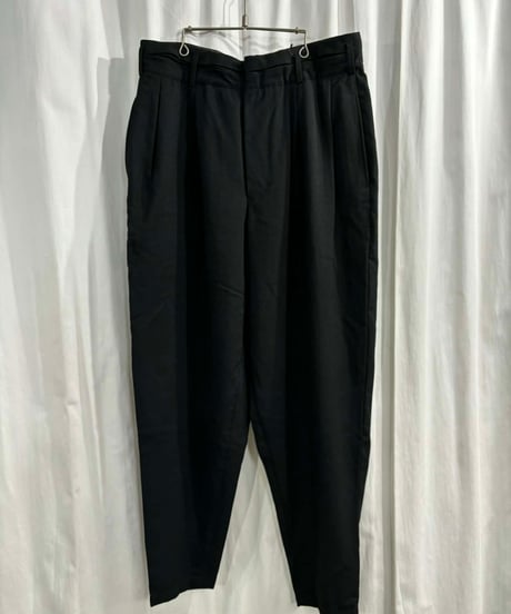 1980's yohji yamamoto pour homme vintage 丸文字ロゴ ウールパンツ（H-P-230xxx）