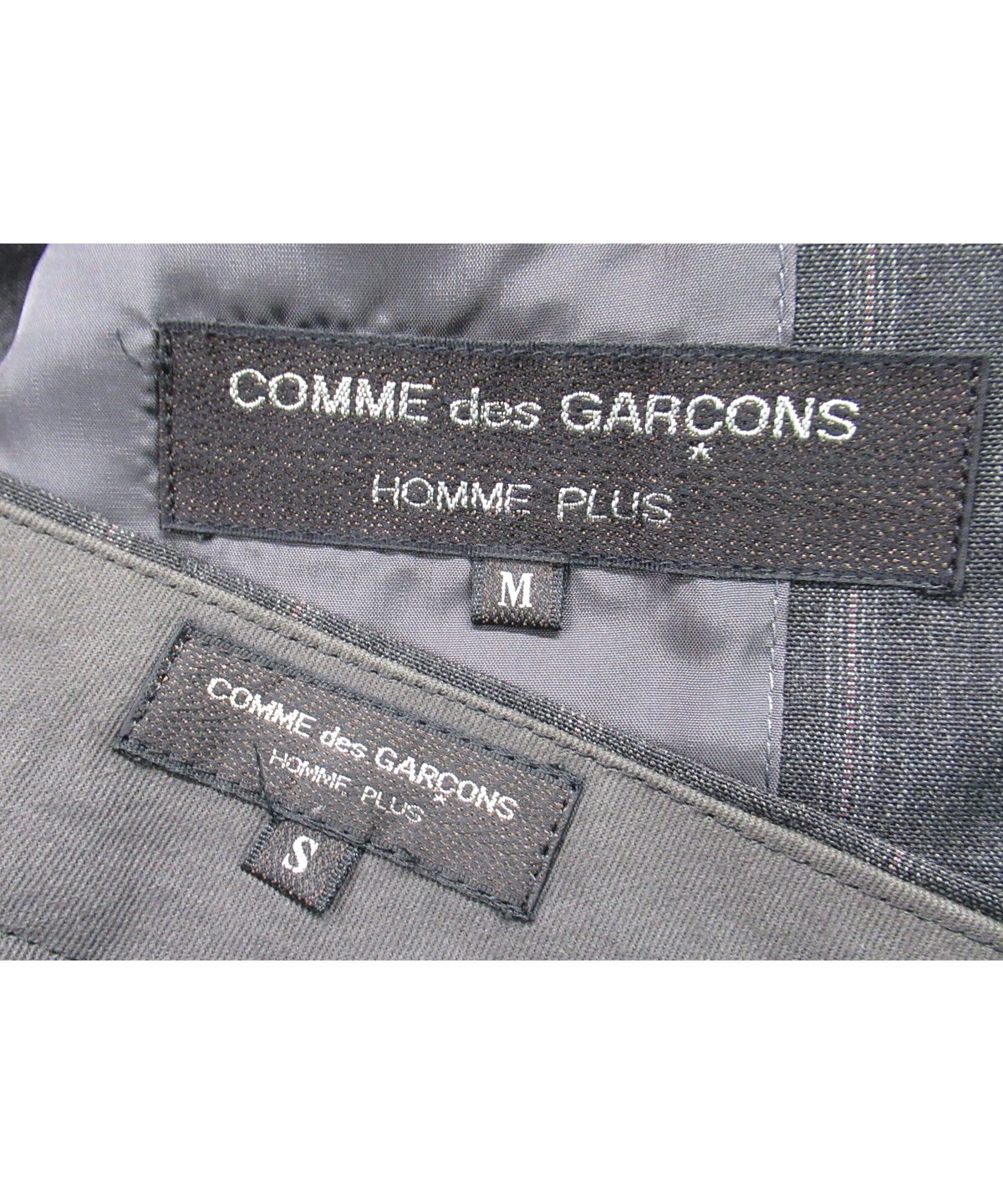 レア 80's COMME des GARCONS HOMME PLUS プリーツ襟デザインセ