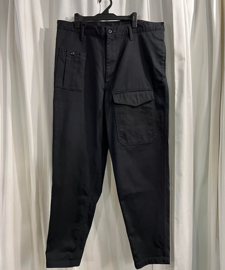 2021AW BLACK Scandal yohji yamamoto コットンパンツ（HX-P76-043）
