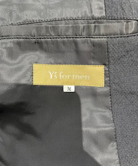 Y's for men yohji yamamoto 4釦シルクジャケット（MG-J11-904）