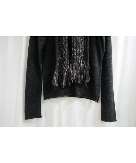 Y's yohji yamamoto ストール付ニットカーディガン YL-K16-127