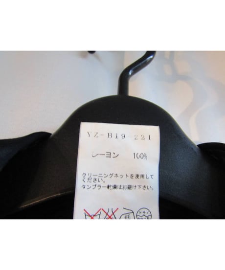 Y's yohji yamamoto 赤ラインシンプルブラウス YZ-B19-221